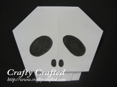 Origami Skull Origami skull.