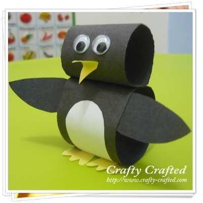  Craft Ideas Jungle Animals on Penguin    Animal Crafts    Categories    Crafty Crafted Com