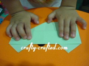 Draw the window and door as you wish and your origami car is ready to go!