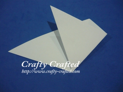 Fold as shown above.