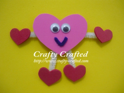 » Blog Archive  Crafts for Children » Cutie Hearts  Huggies Fridge Magnet