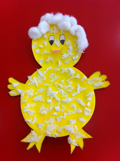  » Blog Archive | Crafts for Children » Paper Plate Chick