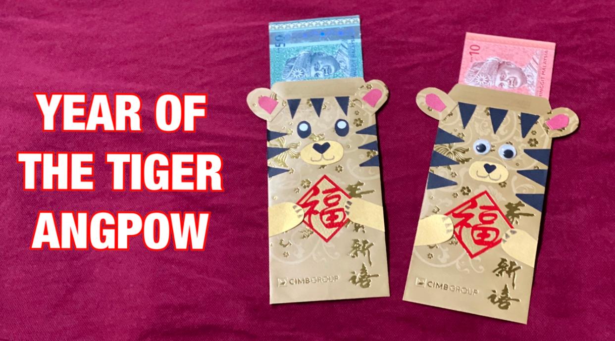 Chinese New Year DIY | Year of the TIGER money packet