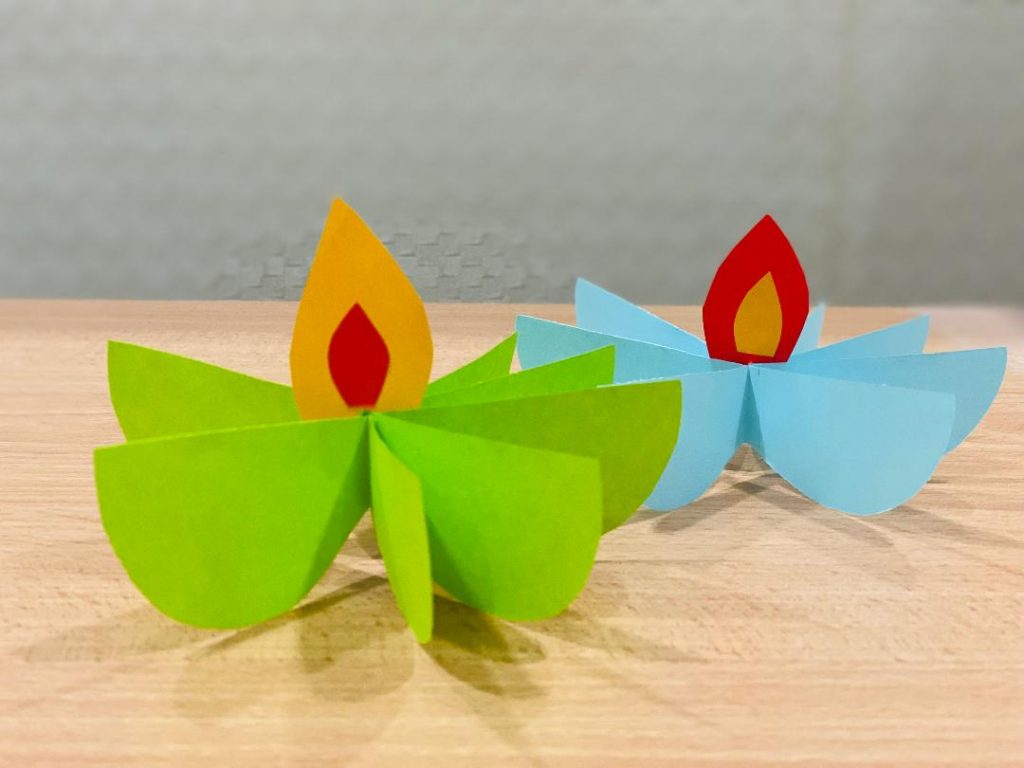 DIY Diwali Paper Diya